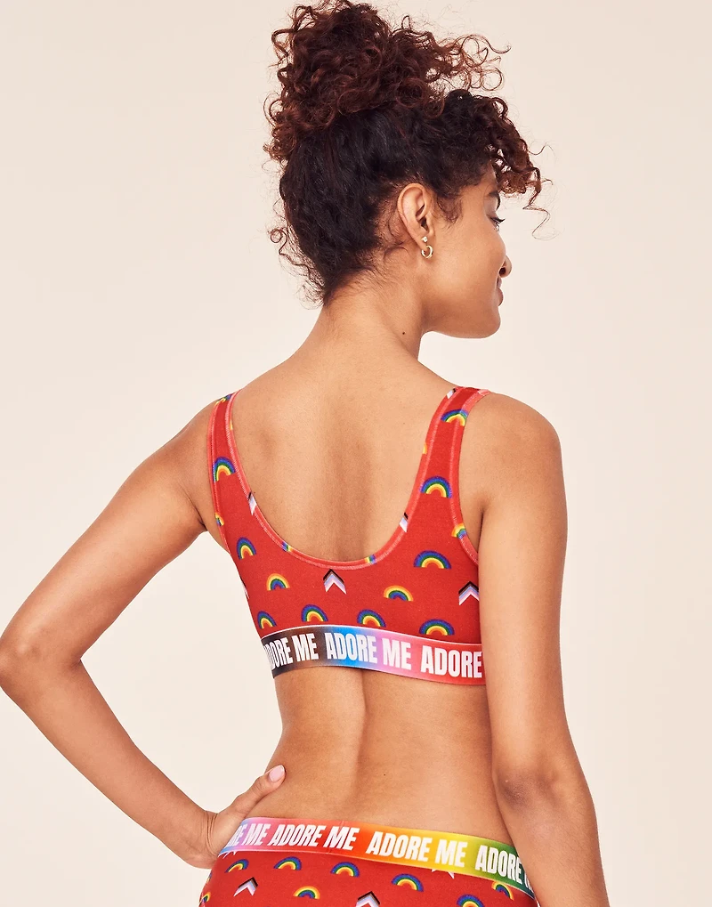 Adore Me PRIDE Bralette Unlined Bra