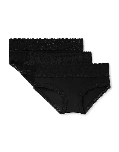 3-Pack Millie Cotton Hipster Panties