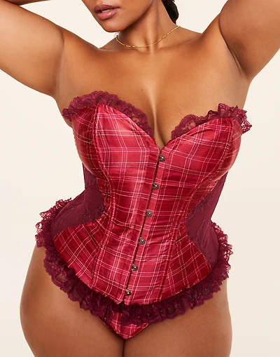 Auburn Corset Set