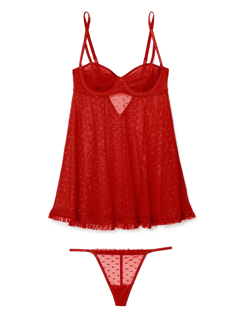 Aubrey Babydoll Set