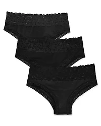 3-Pack Mackenna Cotton Cheeky Panties