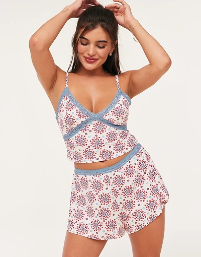 Lila PJ Set