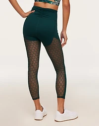 Lotus Novelty Mesh Legging