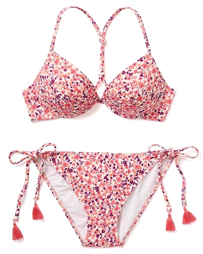 Laila Plunge Swim Top