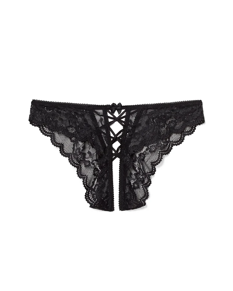 Sarina Crotchless Panty