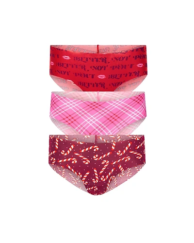 3-Pack Mabel Invisible Hipster Panties