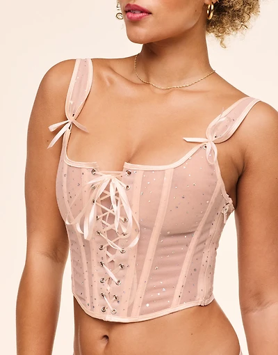 Diamond Corset Set