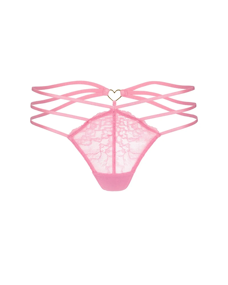 3-Pack Sexy Panty Crotchless Panties