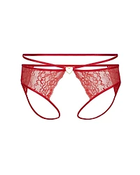 3-Pack Sexy Panty Crotchless Panties