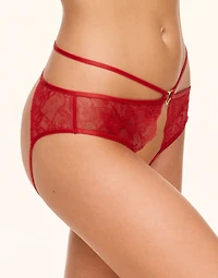 3-Pack Sexy Panty Crotchless Panties