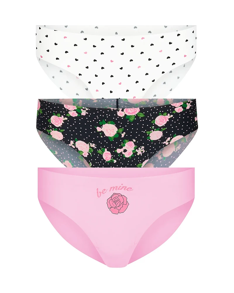 3-Pack Mabel Invisible Hipster Panties