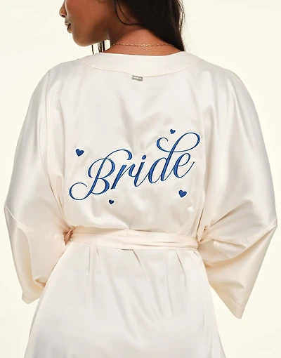 Bride Satin Robe
