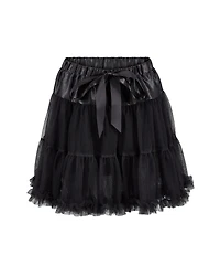 Short Tulle Tutu Skirt Black Costumes