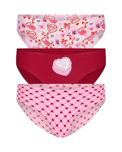 3-Pack Mabel Invisible Hipster Panties