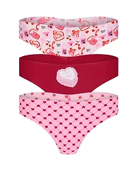 3-Pack Francine Invisible Thong Panties