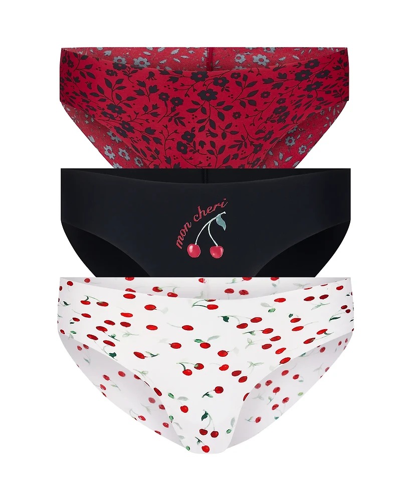 3-Pack Mabel Invisible Hipster Panties