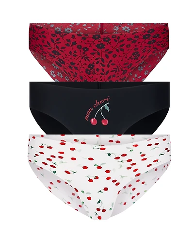 3-Pack Mabel Invisible Hipster Panties