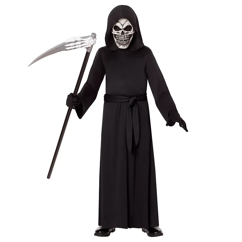 Kids Black Robe and Mask