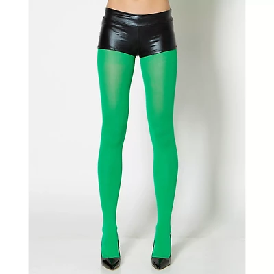 Opaque Tights - Green
