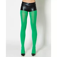 Opaque Tights - Green