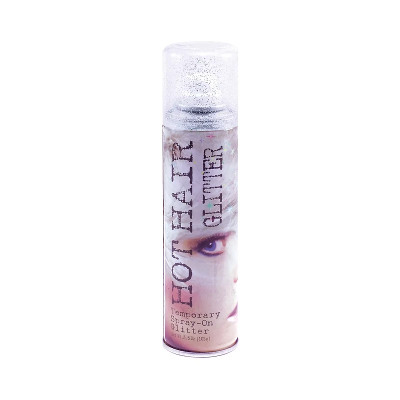 Glitter Silver Hairspray