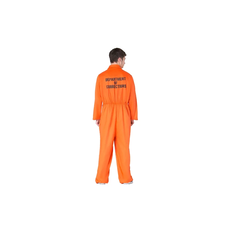Adult Department of Corrections Prisoner One Piece Costume