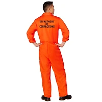 Adult Department of Corrections Prisoner One Piece Costume