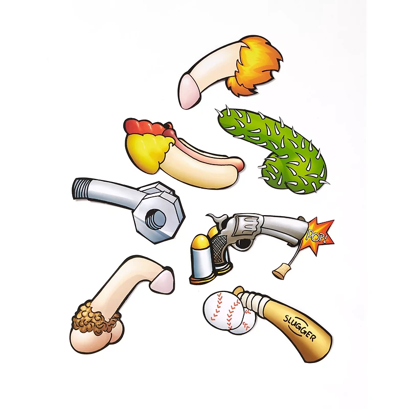 Pin the Junk on the Hunk Poster Game