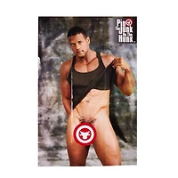 Pin the Junk on the Hunk Poster Game