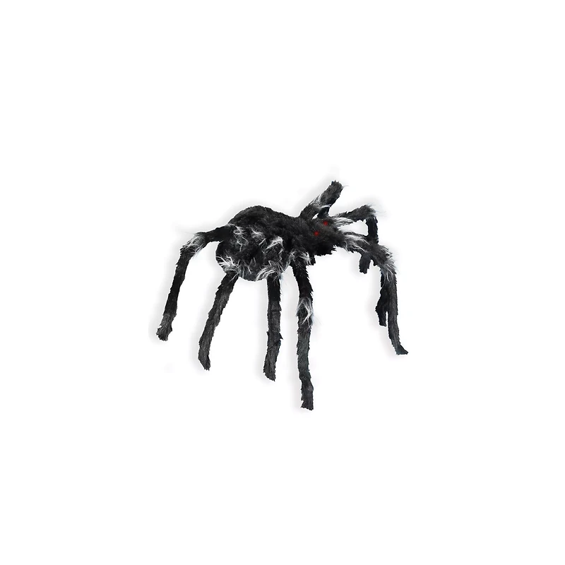 21 In LED Black Jumping Spider Animatronic