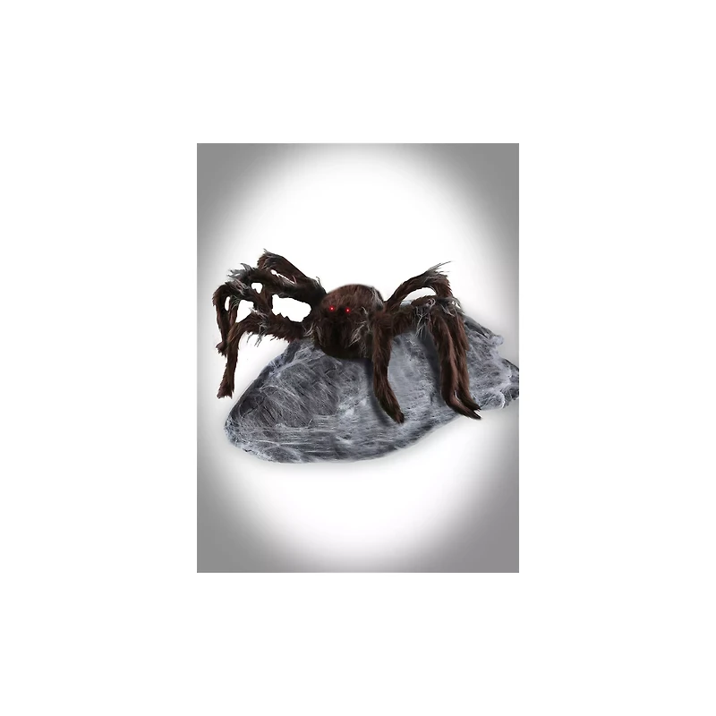 21 In LED Brown Jumping Spider Animatronic