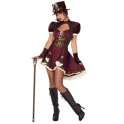 Adult Steampunk Dress Costume