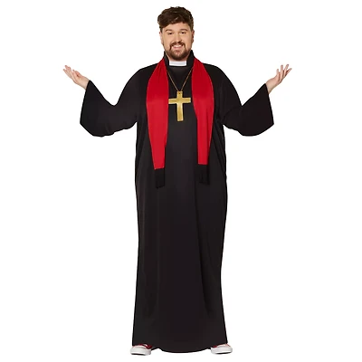 Adult Priest Plus Size Costume