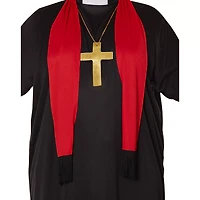 Adult Priest Plus Size Costume