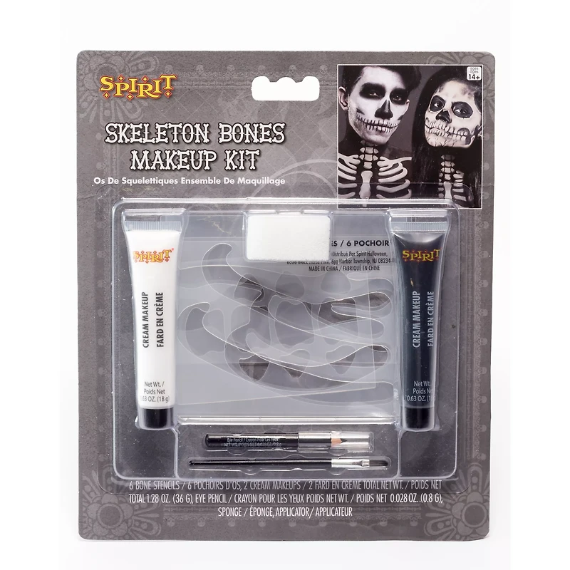 Skeleton Makeup Kit