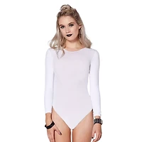 Long Sleeve White Bodysuit