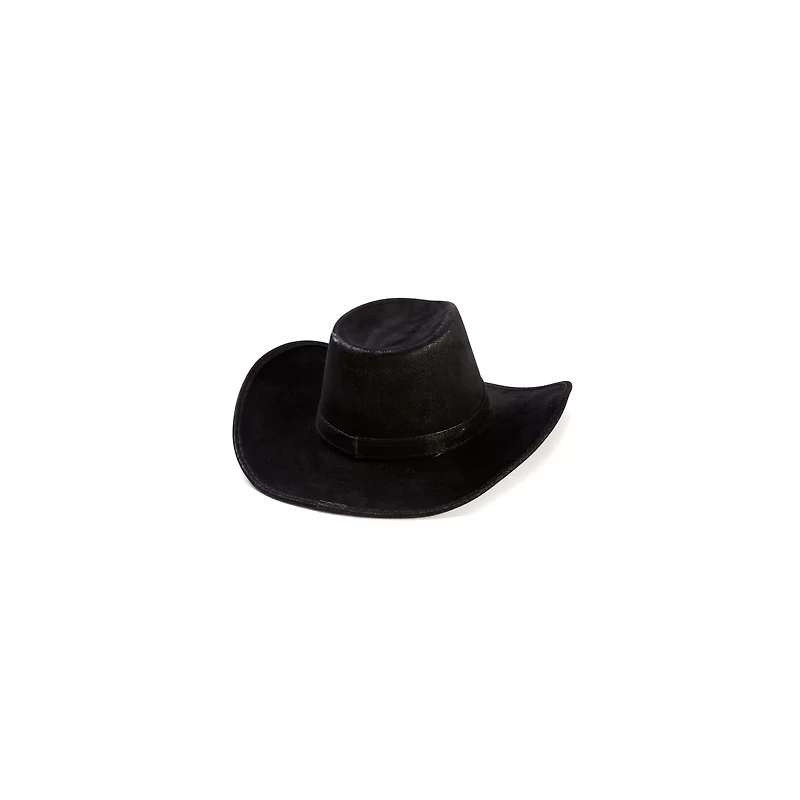 Black Cowboy Hat - Deluxe