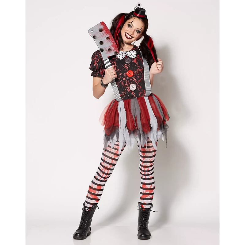 Adult Horror Clown Plus Size Costume