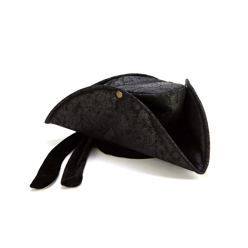 Adult Black Pirate Hat