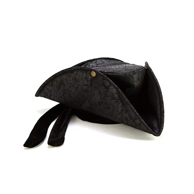 Adult Black Pirate Hat