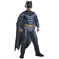 Kids Grey and Black 3D Batman Costume - DC Comics
