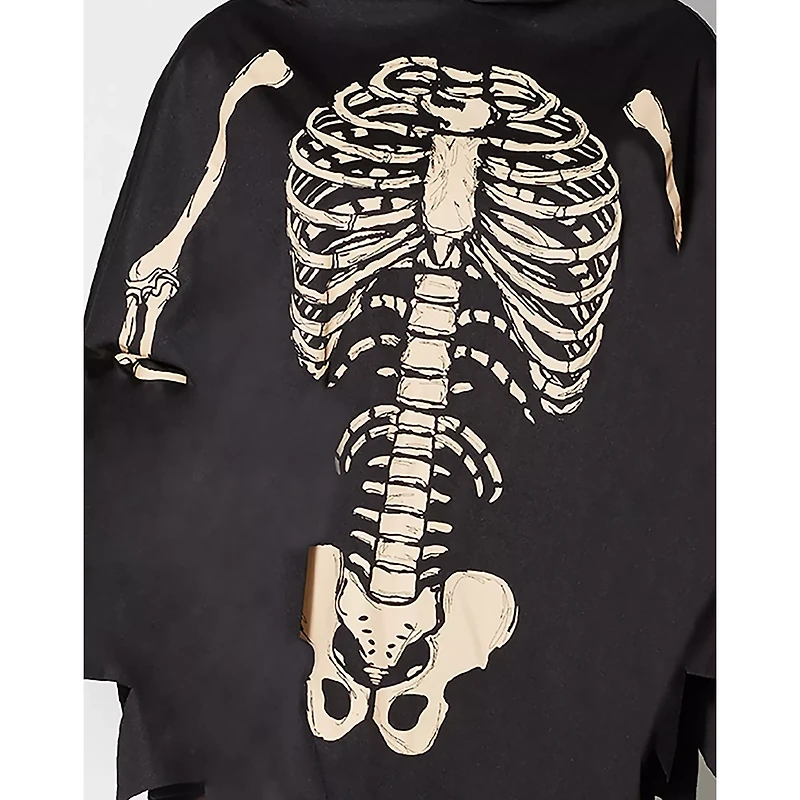 Adult Skeleton Poncho