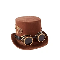 Steampunk Top Hat With Goggles