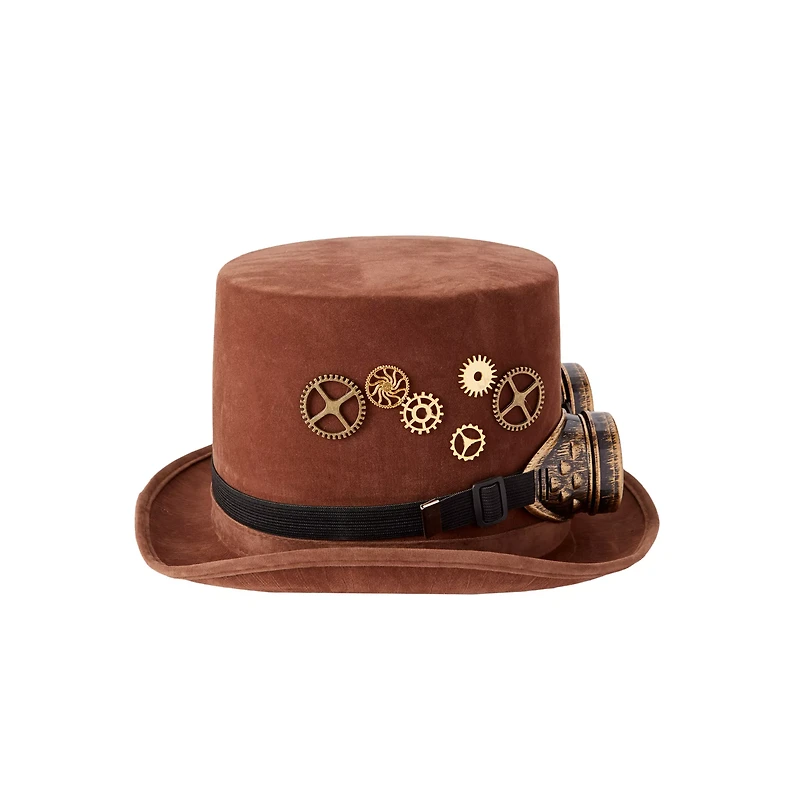 Steampunk Top Hat With Goggles