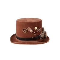 Steampunk Top Hat With Goggles