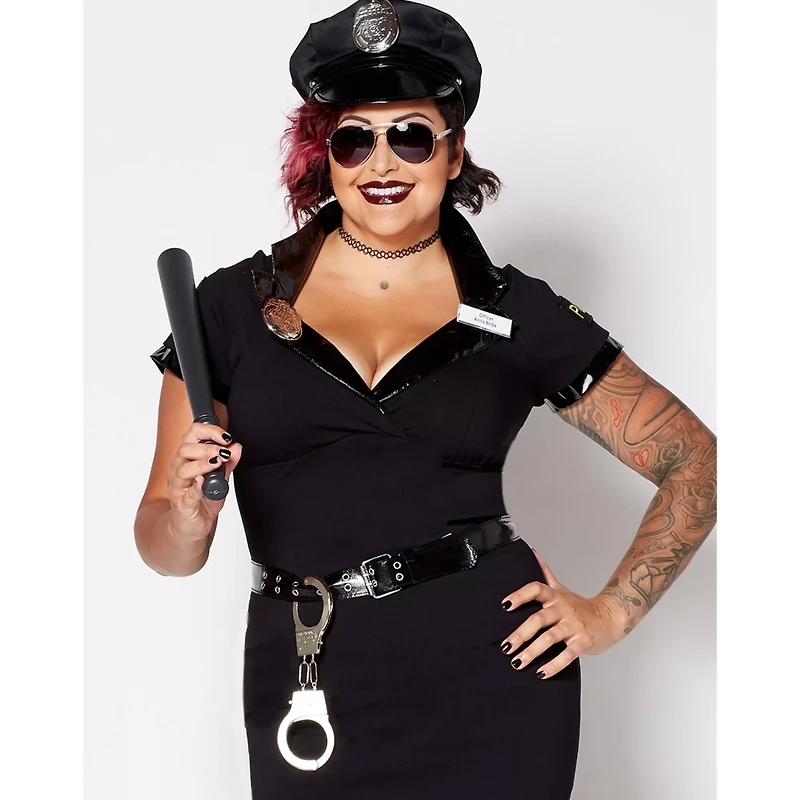 Adult Dirty Cop Plus Size Costume