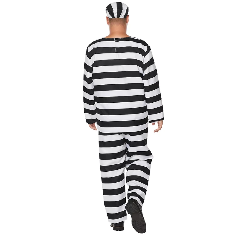 Adult Jailbird Plus Size Costume