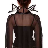 Adult Sheer Vampire Cape