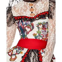 Adult Sugar Skull Bride Costume
