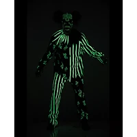 Kids Glow the Dark Clown Costume